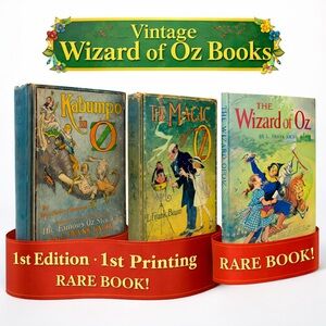 First Edition Vintage OZ Book Bundle